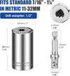 Universal Socket Wrench Tool Kit