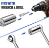 Universal Socket Wrench Tool Kit