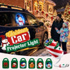 Festive Christmas Car Projector